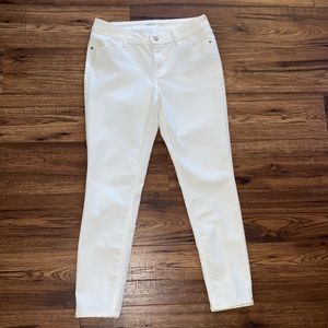 Old Navy super skinny mid rise ankle jeans
